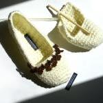 Crochet Slippers with Flora..