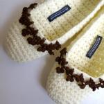 Crochet Slippers with Flora..